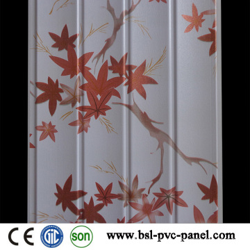 25cm 7,5 milímetros Onda laminado painel de parede de PVC Teto PVC Tile PVC Board